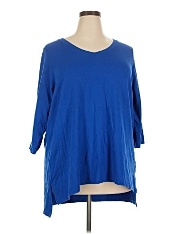 Tahari 3/4 Sleeve T-Shirt (view 1)