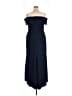 Xscape Solid Blue Casual Dress Size 18 - photo 2