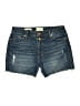 Universal Thread Blue Denim Shorts Size 6 - photo 1
