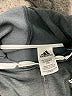 Adidas 100% Polyester Black Zip Up Hoodie Size 16 - photo 3