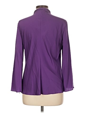 Armani Collezioni 3/4 Sleeve Silk Top (view 2)