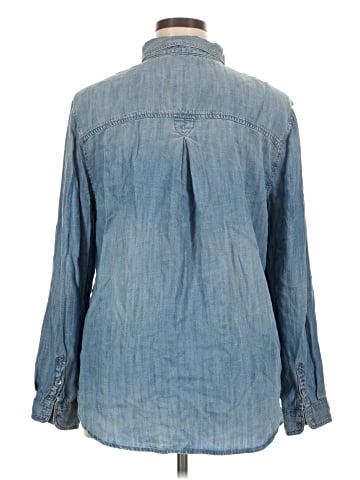 American Eagle Outfitters Long Sleeve Button-Down Shirt (view 2)