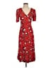 Veronica Beard Red Casual Dress Size 4 - photo 1