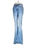 Zara Hearts Blue Jeans Size 6 - photo 1