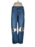 Levi's 100% Cotton Graphic Blue Jeans Size 32 waist - photo 1