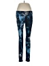 lucy Print Blue Active Pants Size L - photo 1