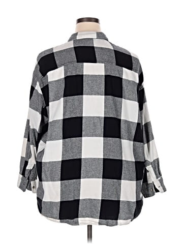 Old Navy 3/4 Sleeve Button-Down Shirt (view 2)