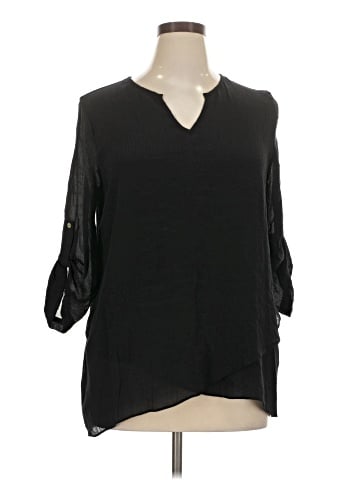 Fever 3/4 Sleeve Blouse (view 1)