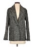 Avec Les Filles 100% Polyester Tweed Gray Coat Size S - photo 1