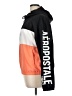 Aeropostale 100% Polyester Color Block Orange Windbreaker Size XL - photo 5