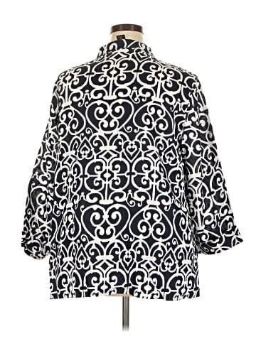 Ashley Stewart 3/4 Sleeve Blouse (view 2)