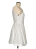 City Triangles 100% Polyester Ivory Cocktail Dress Size 7 - photo 4
