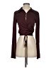 Acne Studios Burgundy Long Sleeve Top Size EU 34 / US 4 - photo 1