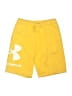 Under Armour Yellow Athletic Shorts Size L (youth) - photo 1