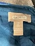 Chico's 100% Polyester Print Blue Blazer Size Lg (2) - photo 6