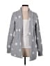 Verve Ami Polka Dots Gray Cardigan Size L - photo 1