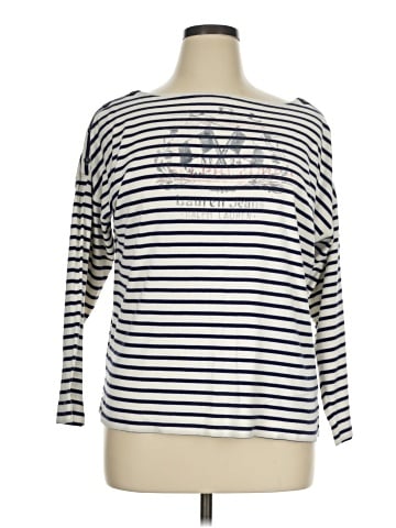 Lauren Jeans Co. 3/4 Sleeve T-Shirt (view 1)