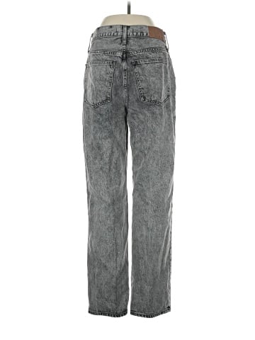 Madewell The Perfect Vintage Straight Jean in Acid Wash (view 2)
