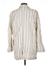 J.Jill Stripes Ivory Coat Size L - photo 2