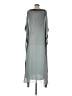 Shape FX 100% Polyester Gray Casual Dress Size 8 - photo 2