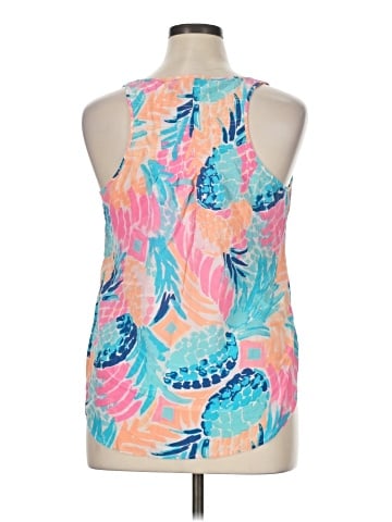 Lilly Pulitzer Sleeveless Silk Top (view 2)