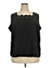 Koret 100% Polyester Black Sleeveless Blouse Size 2X - photo 1