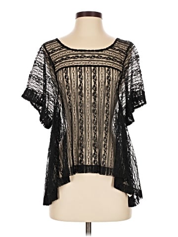 Free People Short Sleeve Blouse (view 1)