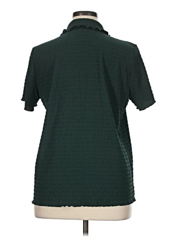 Anne Klein Short Sleeve Blouse (view 2)