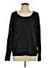 Vince. 100% Rayon Metallic Black Pullover Sweater Size L - photo 1