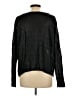 Vince. 100% Rayon Metallic Black Pullover Sweater Size L - photo 2