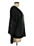 Vince. 100% Rayon Metallic Black Pullover Sweater Size L - photo 4