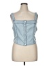 Levi's 100% Cotton Blue Sleeveless Top Size XL - photo 1
