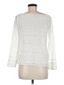 Massimo Dutti 100% Viscose Ivory Long Sleeve Blouse Size 8 - photo 2