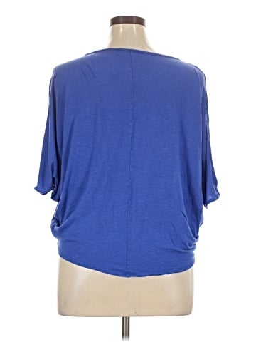 August Silk Short Sleeve Blouse (view 2)