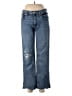 Gap Hearts Blue Jeans Size 27 waist - photo 1