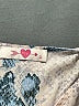 Buddy Love 100% Polyester Silver Short Sleeve Blouse Size M - photo 7