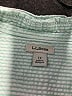 L.L.Bean 100% Cotton Checkered-gingham Green 3/4 Sleeve Button-Down Shirt Size 1X - photo 7