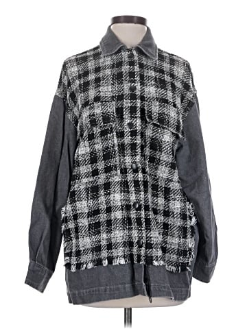 Zara Long Sleeve Button-Down Shirt (view 1)