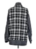 Zara Checkered-gingham Gray Long Sleeve Button-Down Shirt Size S - photo 2