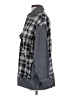 Zara Checkered-gingham Gray Long Sleeve Button-Down Shirt Size S - photo 5