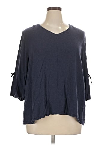 Ulla Popken 3/4 Sleeve T-Shirt (view 1)