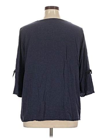 Ulla Popken 3/4 Sleeve T-Shirt (view 2)