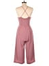 GB Solid Burgundy Pink Jumpsuit Size S - photo 2