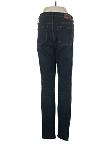 Madewell 9" Mid-Rise Skinny Jeans in Larkspur Wash: TENCEL&trade; Denim Edition (view 2)