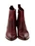 FRYE 100% Leather Burgundy Ankle Boots Size 7 1/2 - photo 2