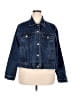 New Look Blue Denim Jacket Size 3X - photo 1