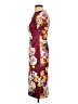 ASOS Print Burgundy Cocktail Dress Size 4 - photo 5