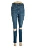 Topshop Hearts Blue Jeans Size 32 waist - photo 1
