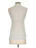 White + Warren Silver Sweater Vest Size XS - photo 2