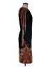 Cache Paisley Brown Cocktail Dress Size 6 - photo 4